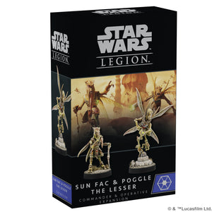 Star Wars: Legion - Sun Fac and Poggle the Lesser