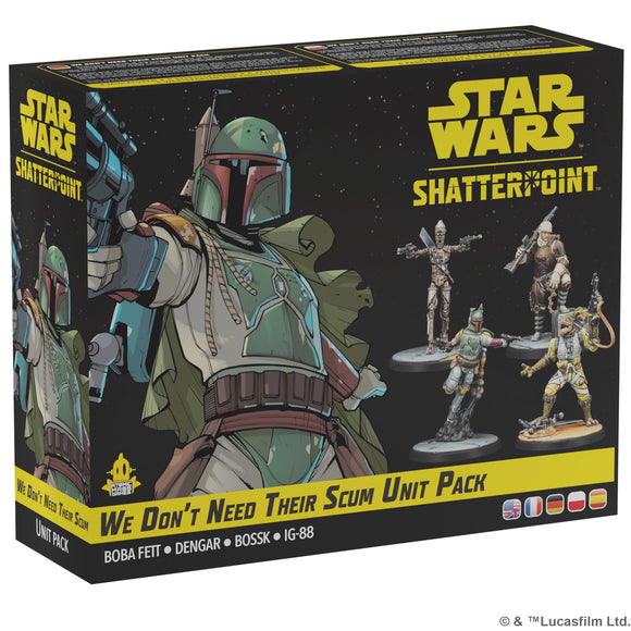 Star Wars: Shatterpoint - We Don’t Need Their Scum Unit Pack