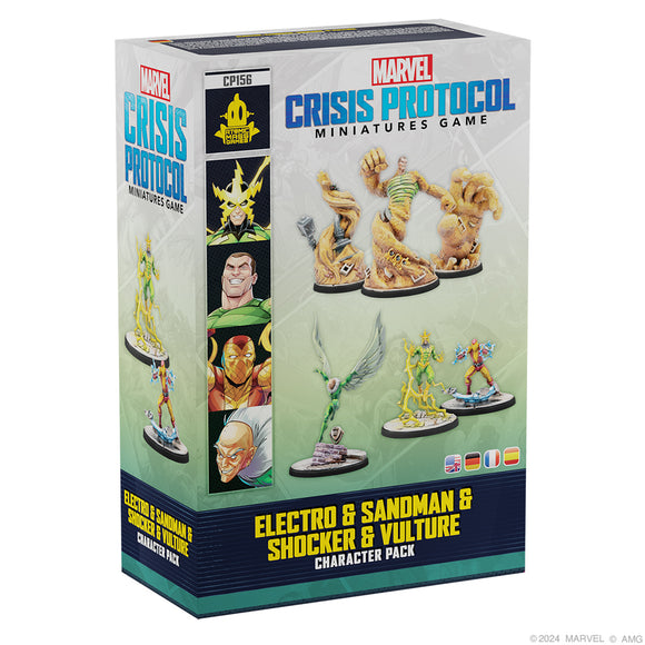 Marvel: Crisis Protocol - Electro, Sandman, Shocker & Vulture