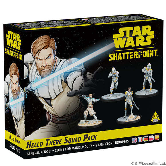 Star Wars Shatterpoint: Hello There - General Obi-Wan Squad Pack