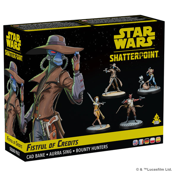 Star Wars Shatterpoint: Fistful of Credits: Cad Bane - Squad Pack