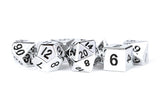 Metallic Dice Games - 16mm Metal Poly Dice Set