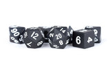 Metallic Dice Games - 16mm Metal Poly Dice Set