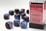 Chessex Gemini 16mm d6 Dice Block™ (12 dice)