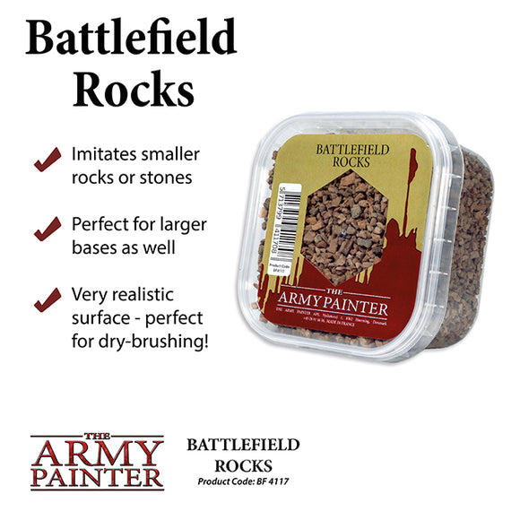 The Army Painter: Basing Battlefield Rocks