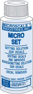 Micro Set Solution - 1 oz. bottle (Decal Setting Solution/Remover)