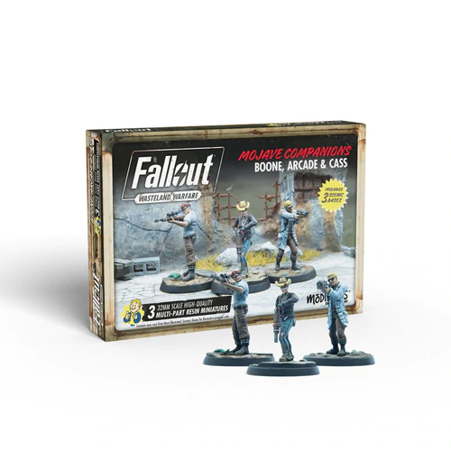 Fallout: Wasteland Warfare - Boone, Arcade and Cass