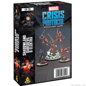 Marvel Crisis Protocol: Shadowland Daredevil and Elektra