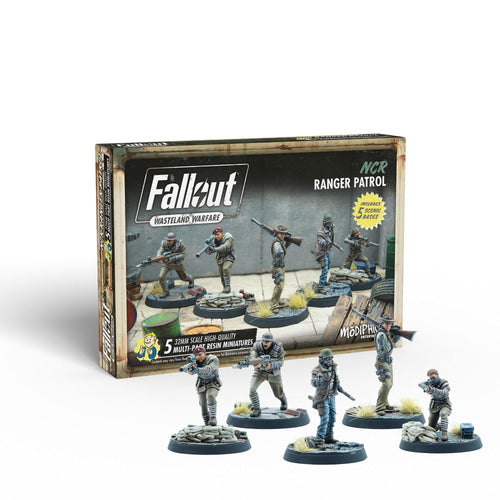 Fallout Wasteland Warfare: NCR Ranger Patrol