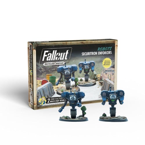 Fallout Wasteland Warfare: Robots Securitron Enforcers