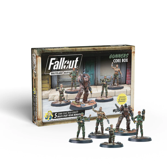 Fallout: Wasteland Warfare - Gunners: Core Box