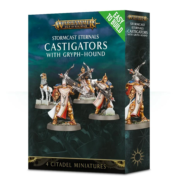 Stormcast Eternals: Castigators with Gryph-hound