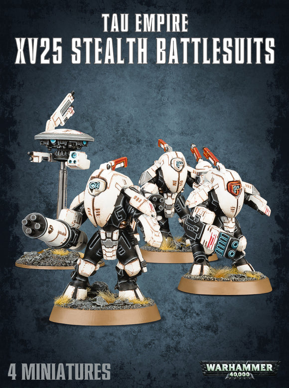 Tau Empire Xv25 Stealth Battlesuits
